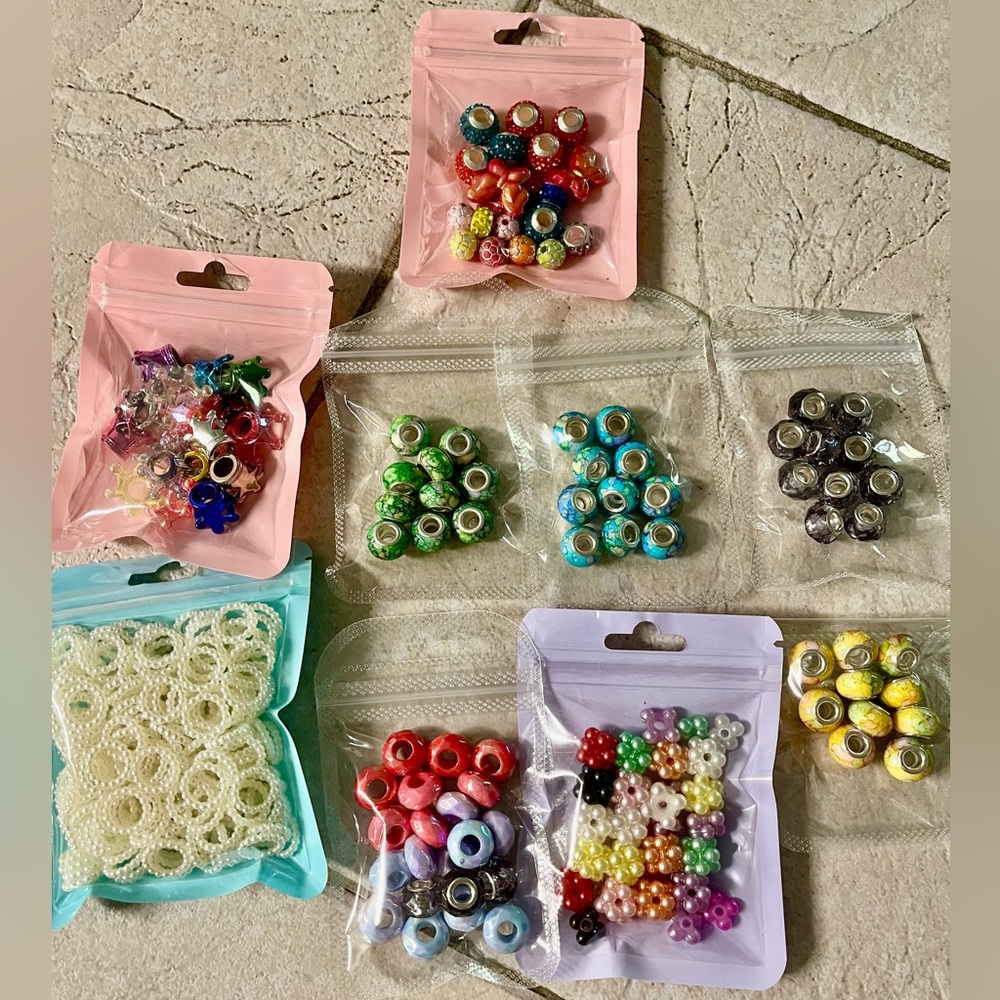 Beadable Spacer Beads for Pens
